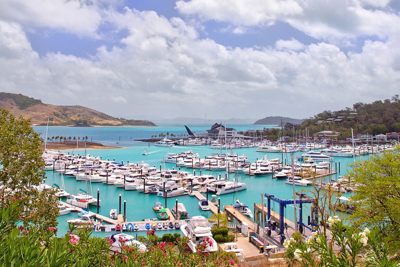 Marina von Hamilton Island in den Whitsundays
