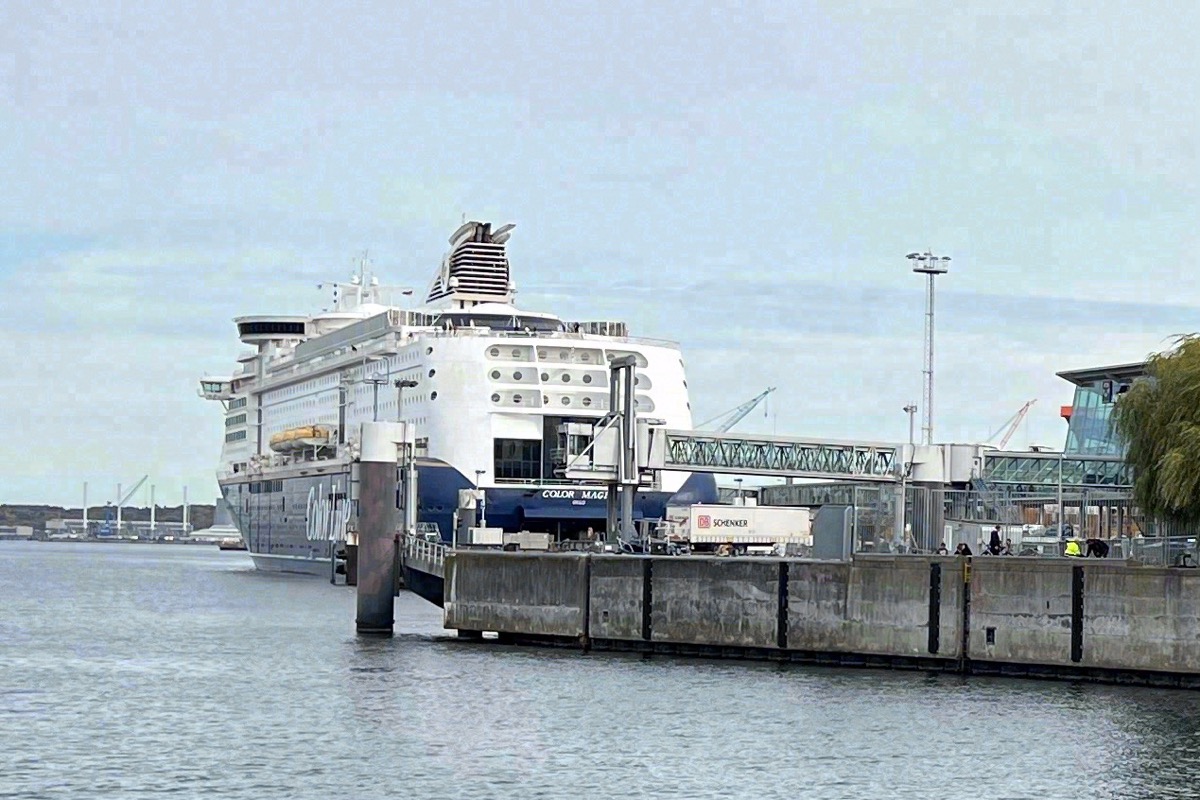 Fähre der Color Line auf der Verbindung Kiel nach Oslo