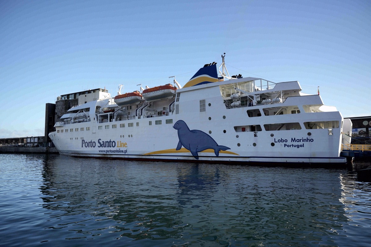 Porto Santo Line ferry on the Funchal-Porto Santo route