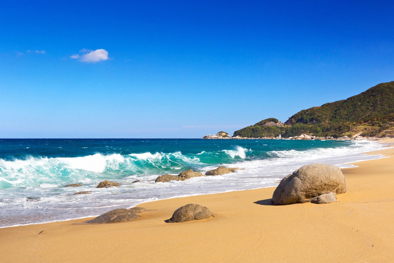 Nagata Beach auf Yakushima, nahe Miyanoura