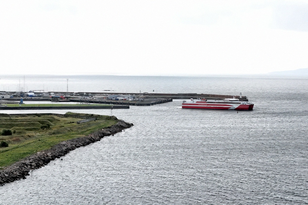 Hafen von Ardrossan an der schottischen Westküste