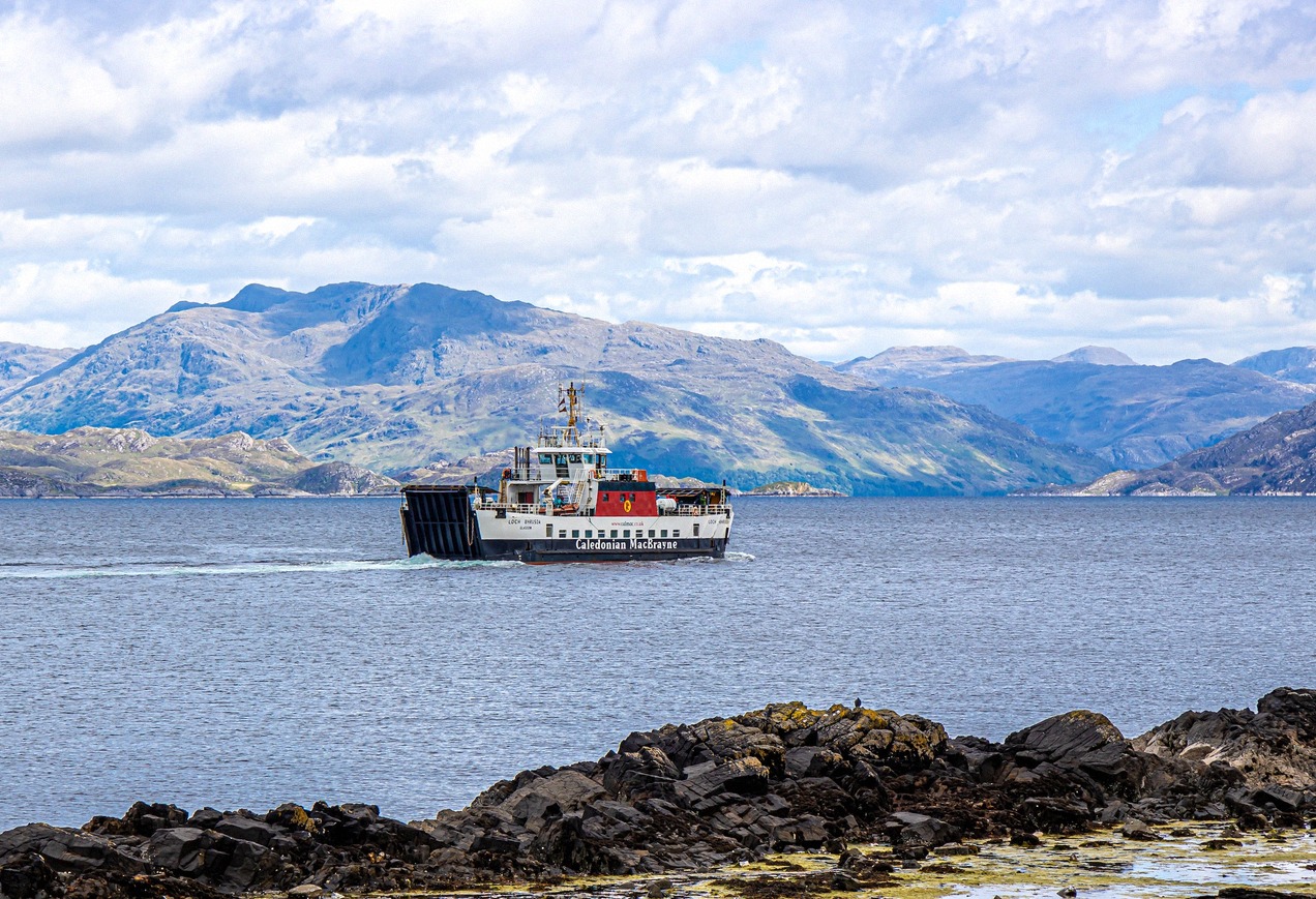 Caledonian MacBrayne ferry between Mallaig and Armadale