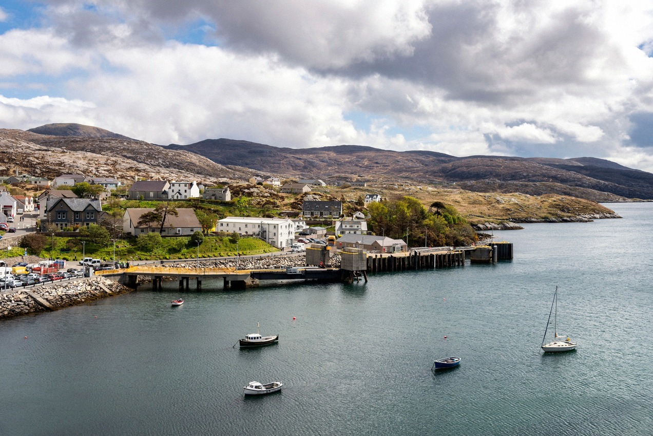 Fährterminal von Tarbert auf der Insel Harris