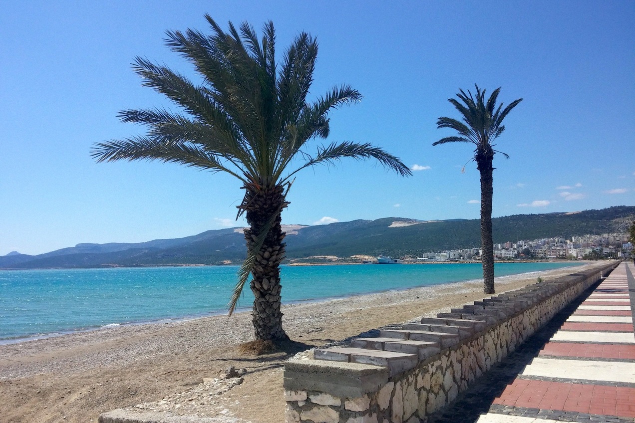 Strandpromenade von Taşucu bei Silifke